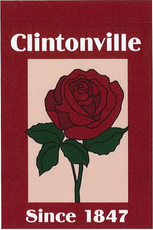 12x18 in Clintonville Roses Garden Flag - The Flag Lady