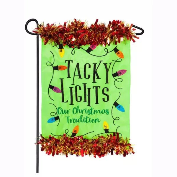 12x18 in Tacky Lights Garden Flag - The Flag Lady