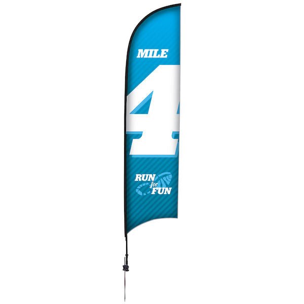 13ft Custom Razor Flag - Flag Only (Single/Reverse) - The Flag Lady