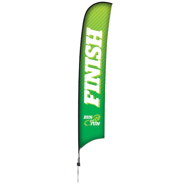 17ft Custom Razor Flag - Flag Only (Single/Reverse) - The Flag Lady