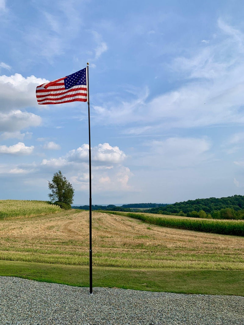 20' Heavy Duty Telescoping Flagpole - The Flag Lady