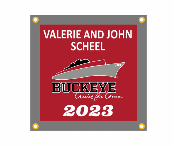 2023 Buckeye Cruise Sponsorship Banners - The Flag Lady