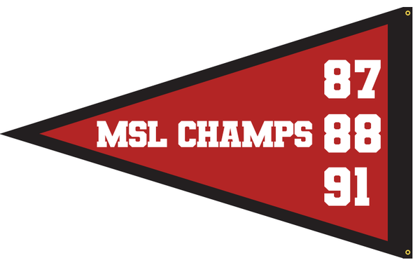 28x45 in Fairfield Union Championship Pennants - The Flag Lady