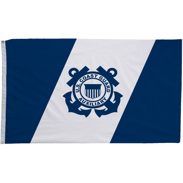 2x3 ft Coast Guard Auxiliary Flag - The Flag Lady