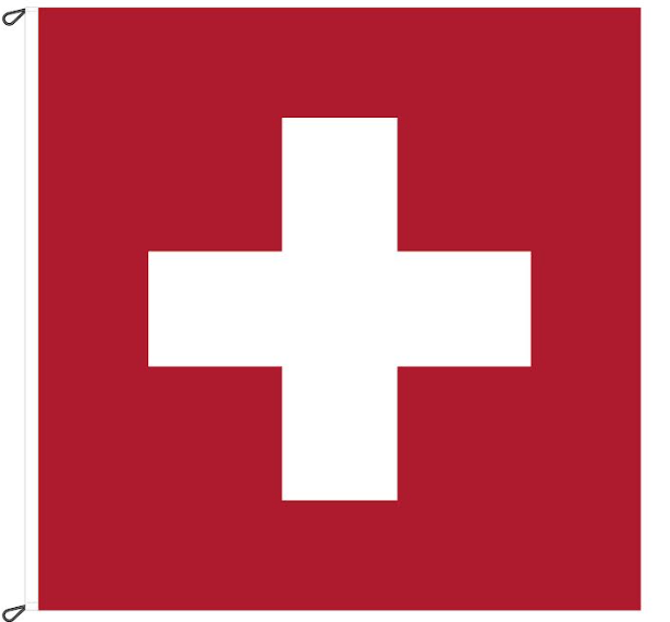 3x3 ft Sewn Swiss Flag - The Flag Lady