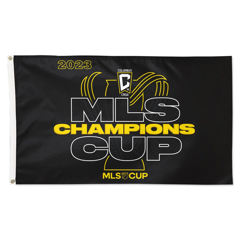 3x5 Columbus Crew Deluxe MLS Champions Cup Flag - The Flag Lady