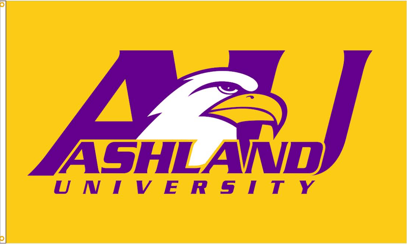 3x5 ft Ashland University Athletic Logo Flag - The Flag Lady