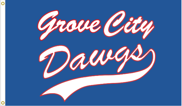 3x5 ft Grove City Dawgs Flag - The Flag Lady