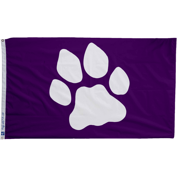 3x5 ft Pickerington Paw Print Flag - The Flag Lady