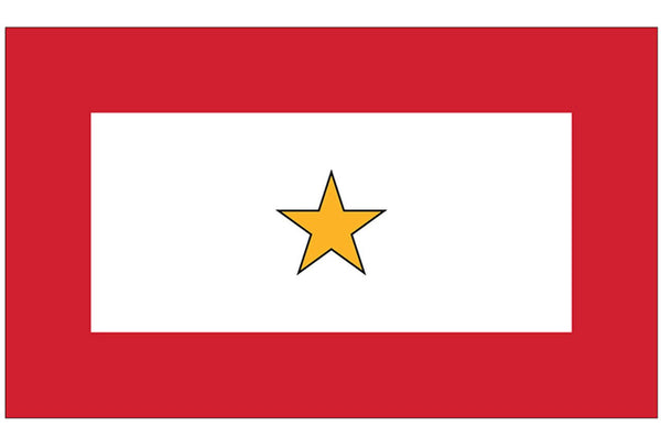 3x5 ft Sewn Service Star Flag - The Flag Lady