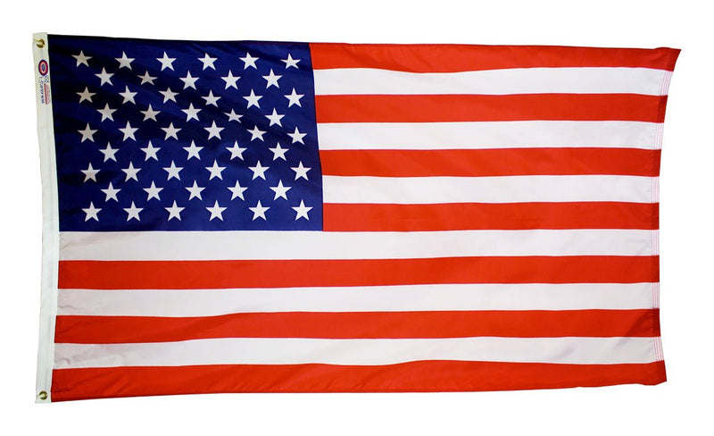 3x5 ft Sun - Glo US Flag, Fully Dyed - The Flag Lady