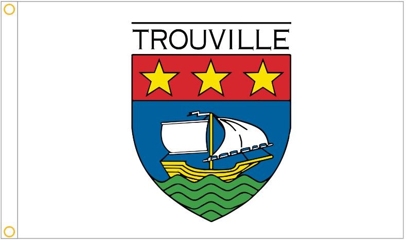 3x5 ft Trouville Association Flag - The Flag Lady