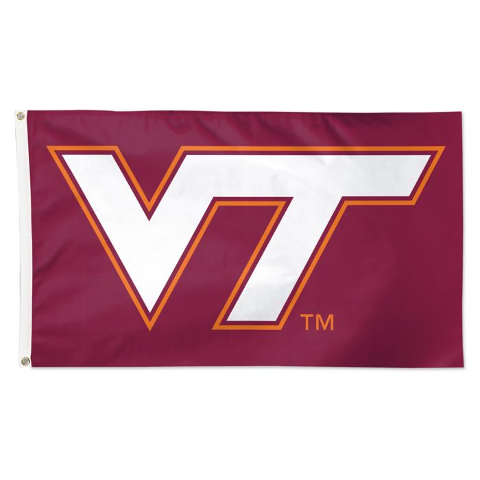 3x5 ft Virginia Tech Hokies "VT" Flag - The Flag Lady