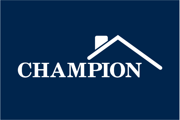 4x6 ft Blue Champion Properties Flag - The Flag Lady