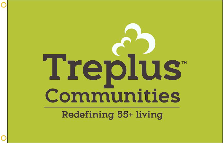 4x6 ft Treplus Communities Flag - The Flag Lady