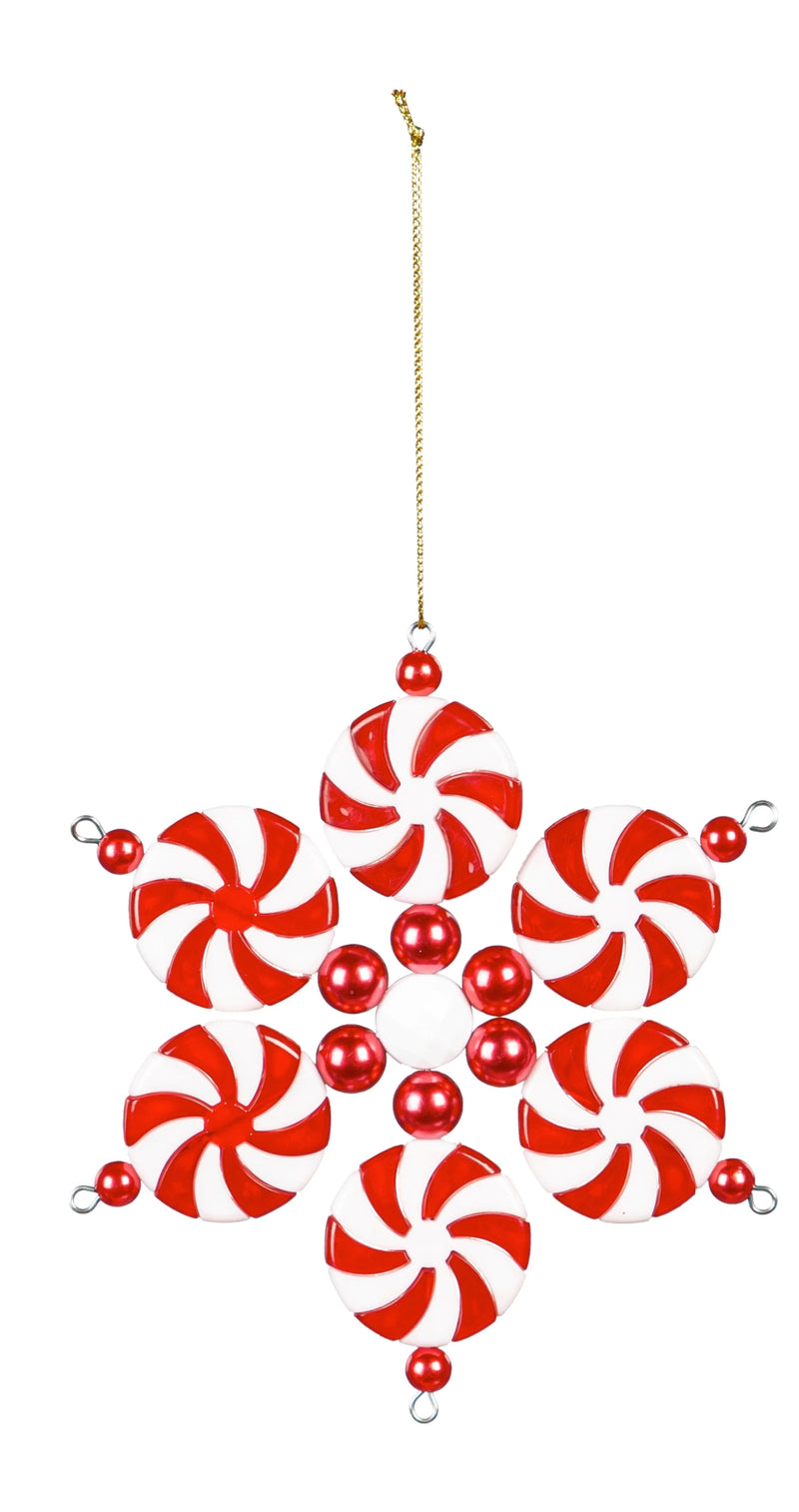 5" Peppermint Ornament - The Flag Lady