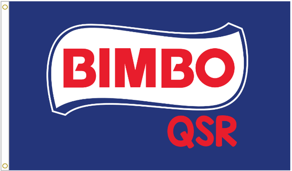 5x8 ft Bimbo QSR Flag - The Flag Lady