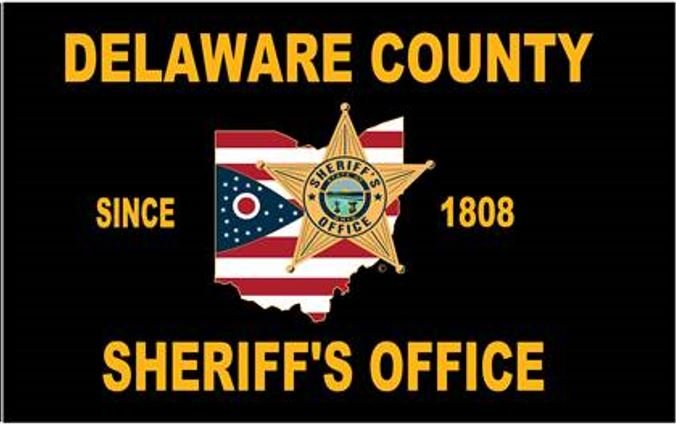 5x8 ft Delaware County Sheriff's Office Flag - The Flag Lady