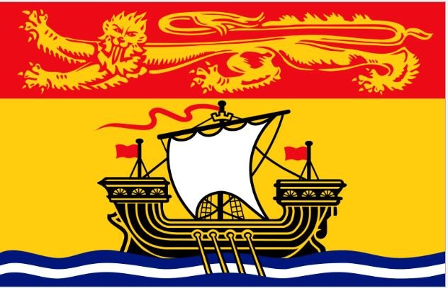 5x8 ft New Brunswick Flag - The Flag Lady