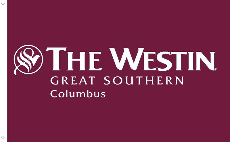 5x8 ft Westin Great Southern Columbus Flag - The Flag Lady