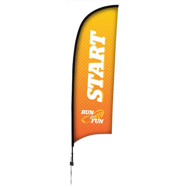 9ft Custom Razor Flag - Flag Only (Single/Reverse) - The Flag Lady