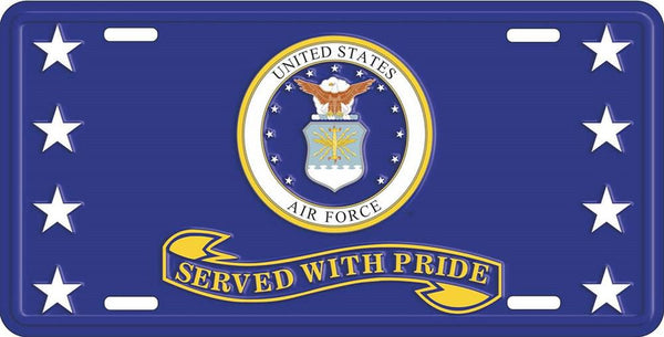 Air Force License Plate - The Flag Lady