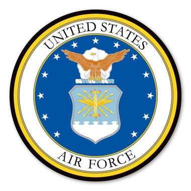 AIR FORCE SEAL MAGNET - The Flag Lady