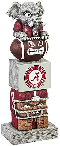 Alabama Roll Tide Tiki Totem - The Flag Lady