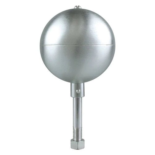 Aluminum Ball Topper for In - Ground Flagpoles - The Flag Lady