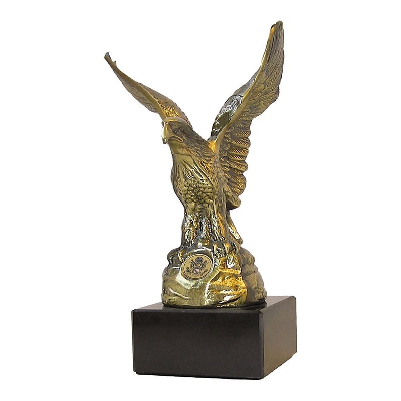 American Eagle Statuette with Great Seal of the United States Emblem - The Flag Lady