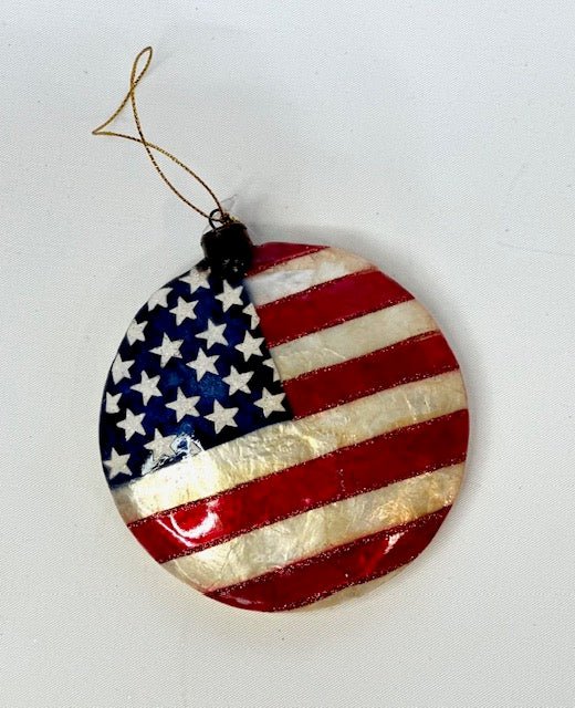 American Flag Ornament - The Flag Lady