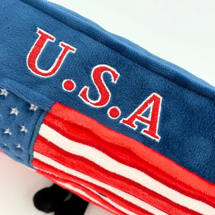 American Flag Stuffed Plush - USA - The Flag Lady