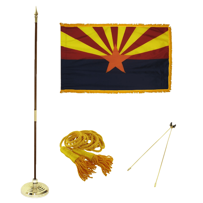 Arizona Indoor Mounted Sets - The Flag Lady