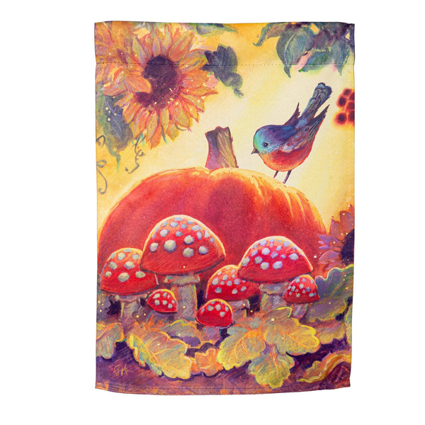 Autumn Light Suede Garden Flag - The Flag Lady