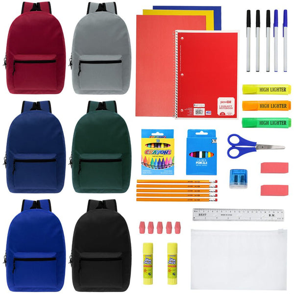 Back to School Supply Kits - The Flag Lady