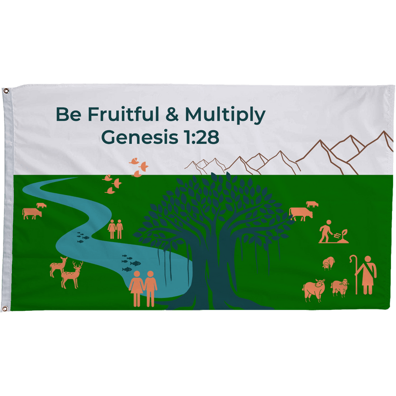 Be Fruitful and Multiply Flag - The Flag Lady