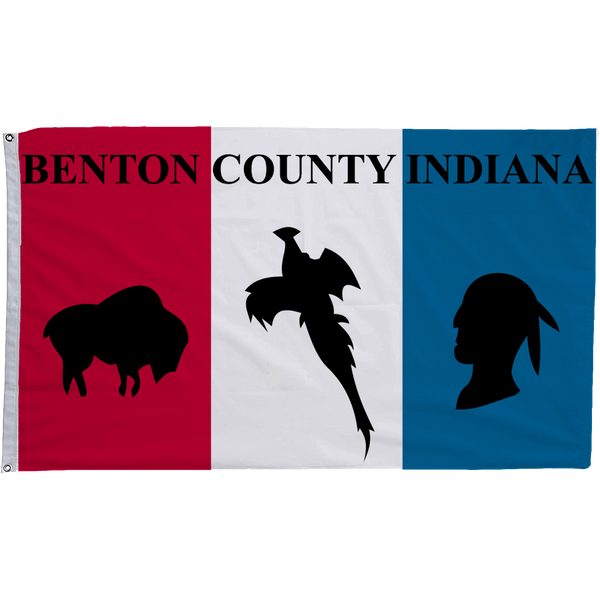 Benton County Indiana Flags - The Flag Lady