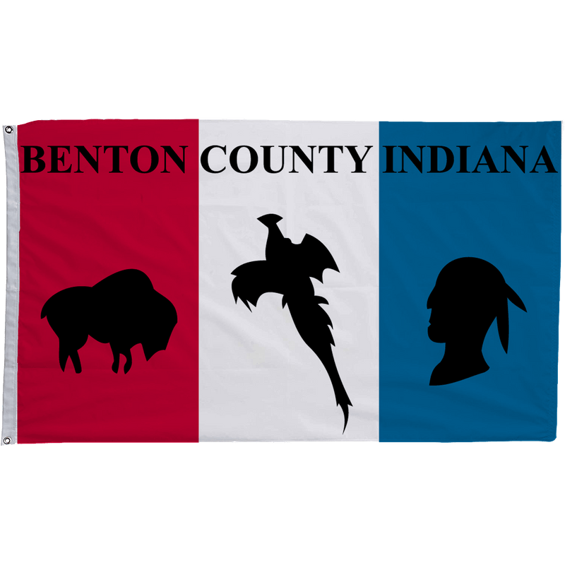 Benton County Indiana Flags - The Flag Lady