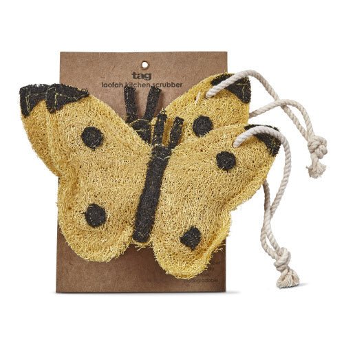 Butterfly Loofah Scrubber - The Flag Lady