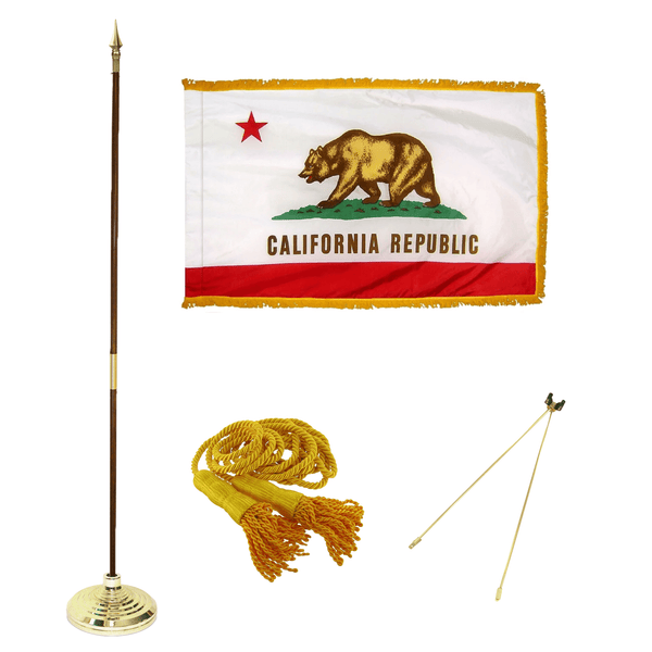 California Indoor Mounted Sets - The Flag Lady