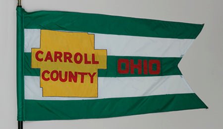 Carroll County Ohio Flag - 3x5 feet - The Flag Lady