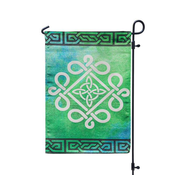 Celtic Green Garden Flag - The Flag Lady