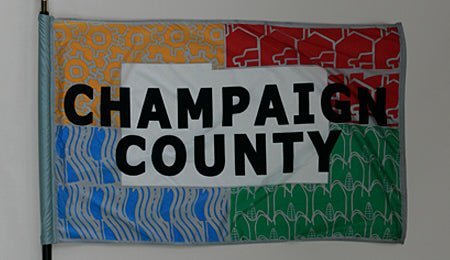 Champaign County Ohio Flag - 3x5 feet - The Flag Lady