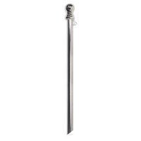 Chrome Finish 5' X 1" Aluminum Pole W/ Anti Wrap Tube - The Flag Lady