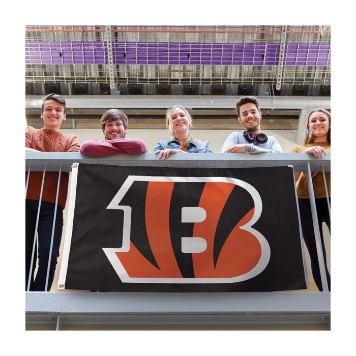 Cincinnati Bengals Flag - Team 3' X 5' - The Flag Lady