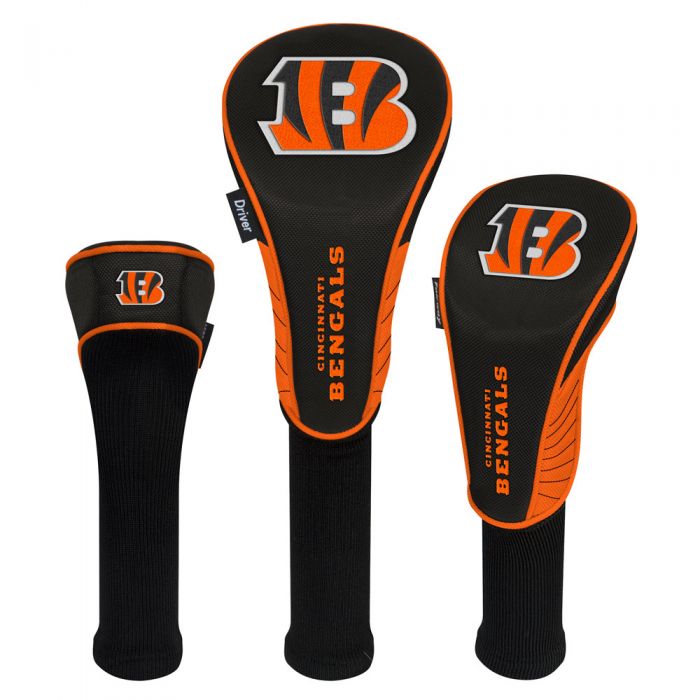 Cincinnati Bengals Headcovers (Set of Three) - The Flag Lady