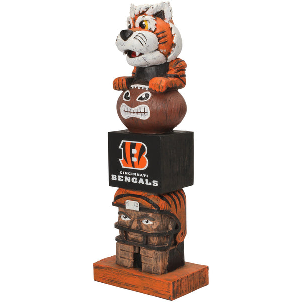 Cincinnati Bengals Tiki Team Totem Garden Statue - The Flag Lady