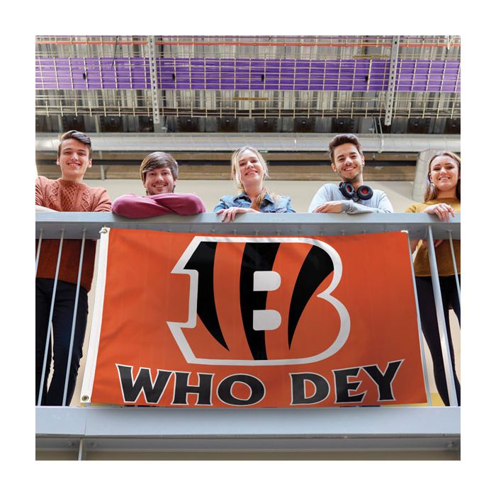 Cincinnati Bengals Who Dey Flag 3x5 ft - The Flag Lady