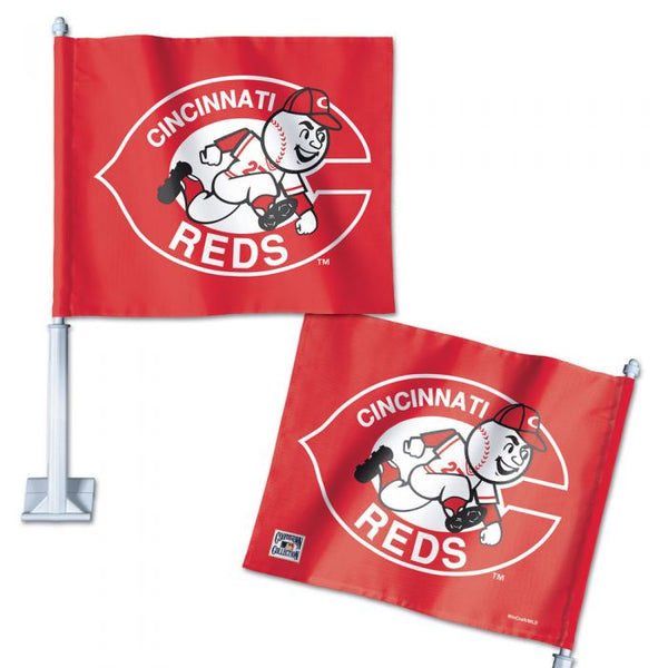 Cincinnati Reds Car Flag - The Flag Lady