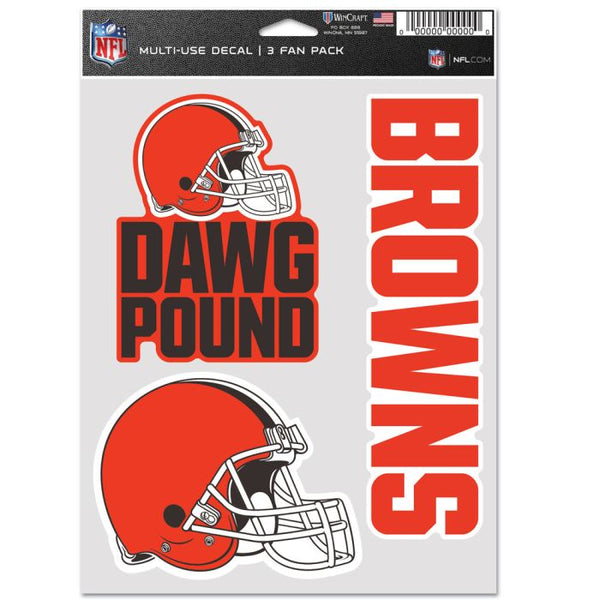 Cleveland Browns Multi Use 3 FAN PACK - The Flag Lady